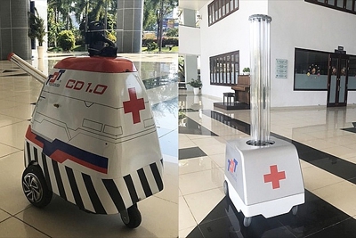 “Đội quân” robot Made in Vietnam tham gia chống dịch Covid-19