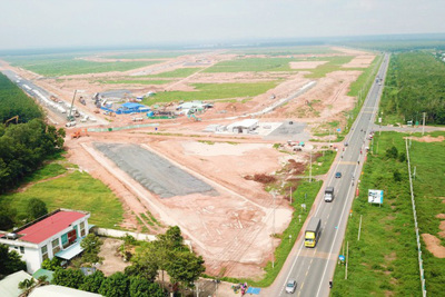 Chính phủ "thúc" tiến độ bàn giao đất xây dựng Cảng hàng không quốc tế Long Thành