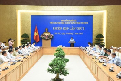 Việt Nam tiên phong trong cuộc chiến chống biến đổi khí hậu