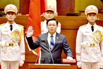 Ông Vương Đình Huệ tái đắc cử Chủ tịch Quốc hội khoá XV