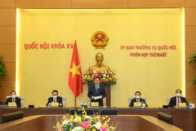 Ủy ban Thường vụ Quốc hội khóa XV tiến hành họp Phiên thứ nhất