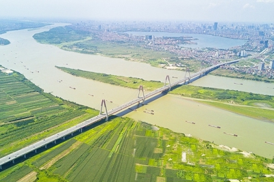 Quy hoạch sông Hồng: Tận dụng đê hiện có làm hai tuyến đường ven sông