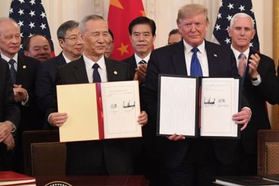 Mỹ và Trung Quốc nhất trí thảo luận trực tuyến, đánh giá thỏa thuận thương mại giai đoạn 1