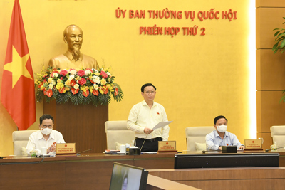 Ủy ban Thường vụ Quốc hội hoàn thành Phiên họp thường kỳ thứ hai 