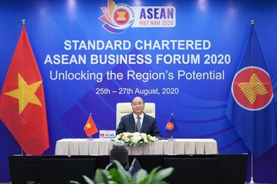 Thủ tướng Nguyễn Xuân Phúc khai mạc Diễn đàn Kinh doanh ASEAN 2020