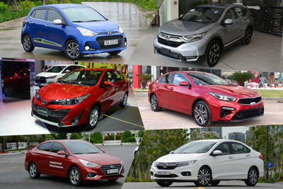 Top 10 ôtô bán chạy tháng 8: Toyota Vios dẫn đầu, Mitsubishi Expander tăng 5 bậc