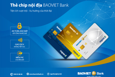 BAOVIET Bank: Đón cơ hội số hóa thẻ nội địa