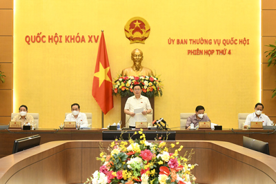 Ủy ban Thường vụ Quốc hội bế mạc Phiên họp thường kỳ thứ 4, hoàn thành chương trình đề ra