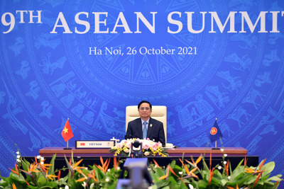 Thủ tướng Chính phủ Phạm Minh Chính dự Hội nghị Cấp cao trực tuyến ASEAN lần thứ 39