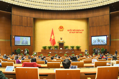 Kỳ họp thứ 2, Quốc hội khóa XV bắt đầu đợt họp tập trung tại Hà Nội