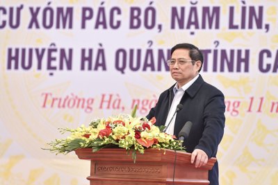 Thủ tướng Phạm Minh Chính: Tất cả dựa vào dân, vì hạnh phúc, ấm no của nhân dân