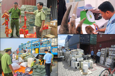 Siết kiểm tra, kiểm soát, phòng chống buôn lậu và gian lận thương mại Siết kiểm tra, kiểm soát, phòng chống buôn lậu và gian lận thương mại