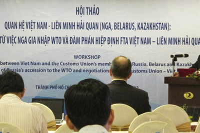  Thúc đẩy xuất khẩu sang Liên minh Hải quan Nga, Belarus và Kazakhstan