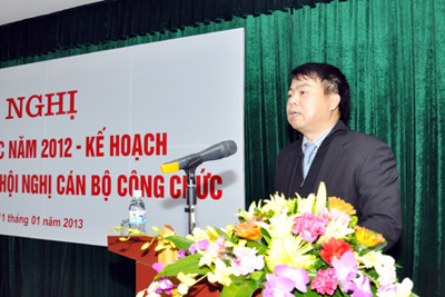 Văn phòng Bộ Tài chính tổ chức Hội nghị tổng kết công tác năm 2012 và phương hướng nhiệm vụ năm 2013 