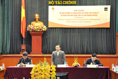 “Định hướng và quan điểm xây dựng Luật Quản lý, sử dụng vốn Nhà nước đầu tư vào doanh nghiệp”