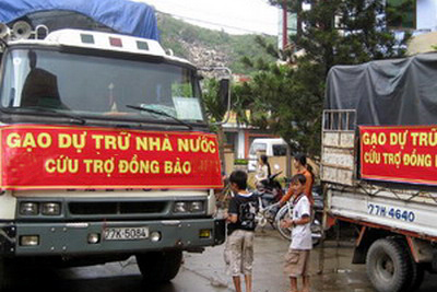 Kịp thời xuất cấp lương thực cho nhân dân vùng sâu vùng xa