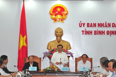 Bộ trưởng Đinh Tiến Dũng: Bình Định tiếp tục tạo động lực để phát triển bền vững 