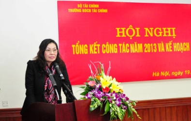 Trường Bồi dưỡng cán bộ Tài chính tổng kết công tác năm 2013 và triển khai nhiệm vụ năm 2014