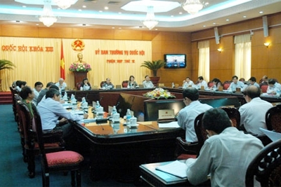 Khai mạc phiên họp thứ 27 của Ủy ban Thường vụ Quốc hội