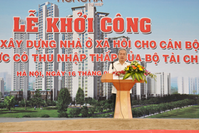 Dự án đầu tư xây dựng nhà ở xã hội cho cán bộ công chức thu nhập thấp của Bộ Tài chính