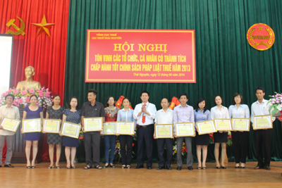  Thái Nguyên: Doanh nghiệp và doanh nhân là chủ thể tạo nguồn thu ngân sách 