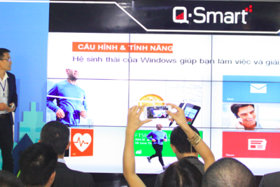 Q Mobile và Microsoft ra mắt điện thoại cá tính Q-SMART STORM Q Mobile và Microsoft ra mắt điện thoại cá tính Q-SMART STORM