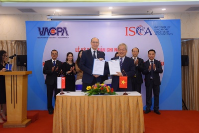 VACPA phát hành sách Chương trình kiểm toán mẫu - Báo cáo tài chính Singapore (bản tiếng Việt)