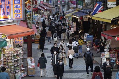 Kinh tế Nhật Bản lần đầu tiên ghi nhận mức tăng trưởng âm