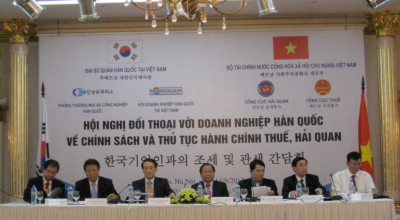 Bộ Tài chính đối thoại với các doanh nghiệp Hàn Quốc về thuế và hải quan