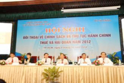 Hội nghị đối thoại giữa Bộ Tài chính và Doanh nghiệp khu vực phía nam về chính sách, thủ tục hành chính thuế và hải quan năm 2012 Hội nghị đối thoại giữa Bộ Tài chính và Doanh nghiệp khu vực phía nam về chính sách, thủ tục hành chính thuế và hải quan năm 2012