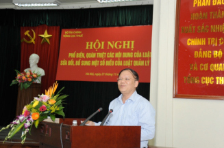 Hội nghị phổ biến, quán triệt nội dung sửa đổi Luật quản lý thuế