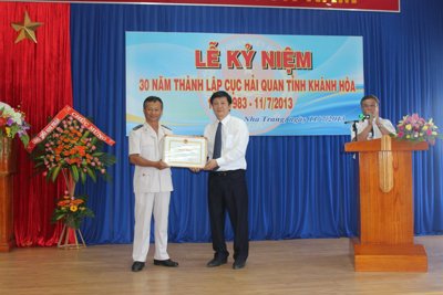 Hải quan Khánh Hòa: Dấu ấn 30 năm Hải quan Khánh Hòa: Dấu ấn 30 năm