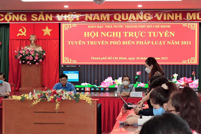 Kho bạc Nhà nước TP. Hồ Chí Minh đẩy mạnh tuyên truyền, phổ biến pháp luật  