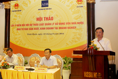 Hoàn thiện dự thảo Luật Quản lý sử dụng vốn nhà nước vào sản xuất kinh doanh tại doanh nghiệp