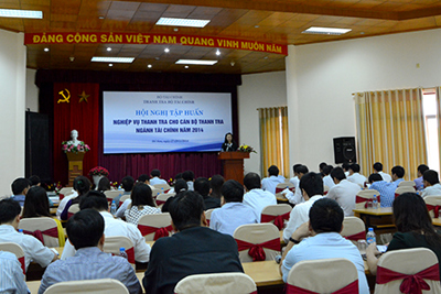 Hội nghị tập huấn nghiệp vụ thanh tra tài chính năm 2014