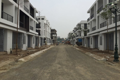 Phân lô lớn, nhiều dự án đất nền gặp khó