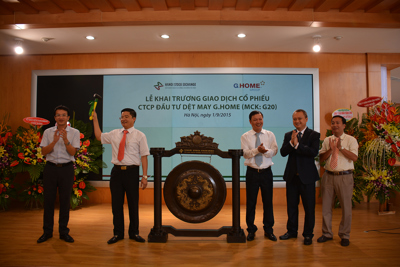 Chỉ sau 6 tháng, G20 chuyển sàn từ UPCoM lên niêm yết Chỉ sau 6 tháng, G20 chuyển sàn từ UPCoM lên niêm yết