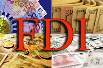 Giải ngân FDI đạt mức kỷ lục 
