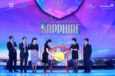 Dự án Goldmark City ra mắt khu Sapphire