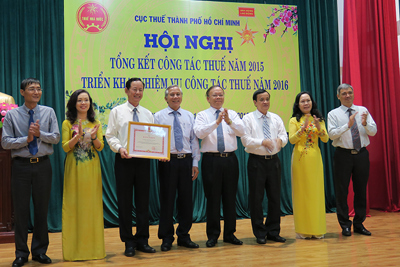 Cục Thuế TP. Hồ Chí Minh phấn đấu tăng thu 8% so với dự toán năm 2016