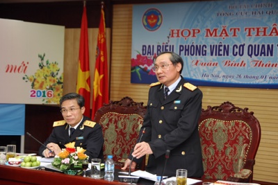 Tổng cục Hải quan: Năm 2015 tổng thu NSNN đạt 100,69% dự toán