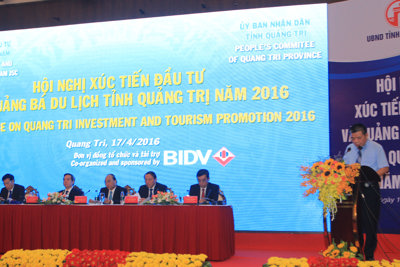 Hội nghị xúc tiến đầu tư và quảng bá du lịch tỉnh Quảng Trị