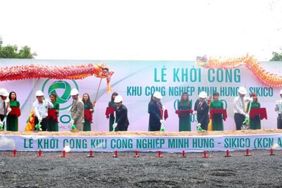 Gần 3.400 tỷ đồng đầu tư xây dựng khu công nghiệp Minh Hưng - Sikico