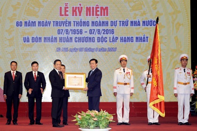 Ngành Dự trữ luôn hoàn thành tốt nhiệm vụ mà Đảng và Nhà nước giao phó