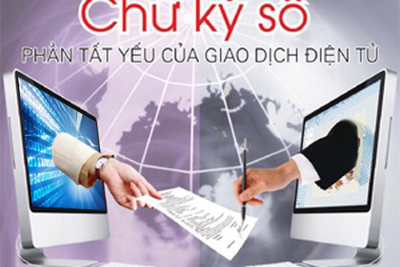 Các chứng từ bảo hiểm xã hội điện tử phải có đủ chữ ký số