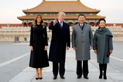9 tỷ USD hợp đồng được ký kết trong ngày đầu ông Donald Trump thăm Trung Quốc