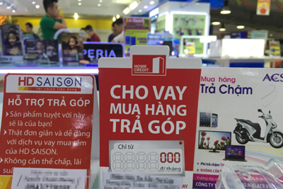 Giảm tốc cho vay tiêu dùng