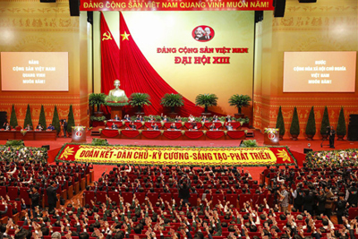 Đại hội đại biểu toàn quốc lần thứ XIII của Đảng bắt đầu chương trình làm việc chính thức