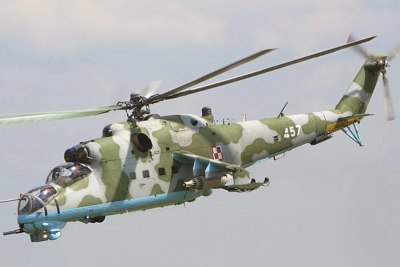 "Xe tăng bay" Mi-24 trúng tên lửa phòng không tại Ukraine