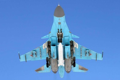 Đòn tấn công siêu chính xác của Su-34 tại chiến trường Ukraine